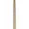 Ekena Millwork Timberthane Rustic Smooth Half Round Faux Wood Non-Functional Gable Vent, Primed Tan, 24"W x 12"H GVURHR24X12DSMPR - alternate 4